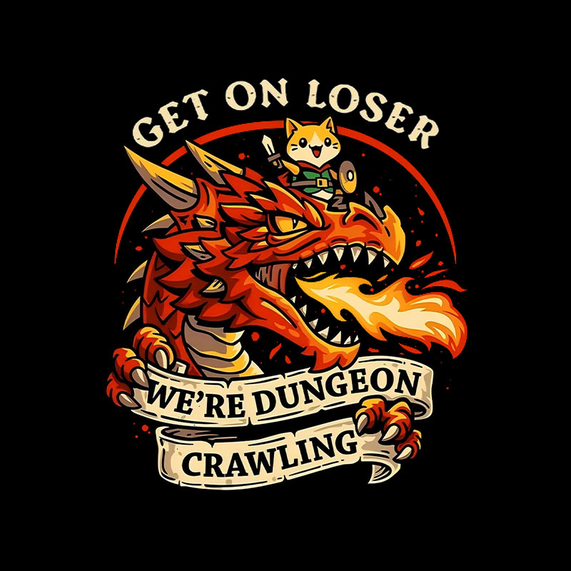 Get on loser Playful T-Shirt