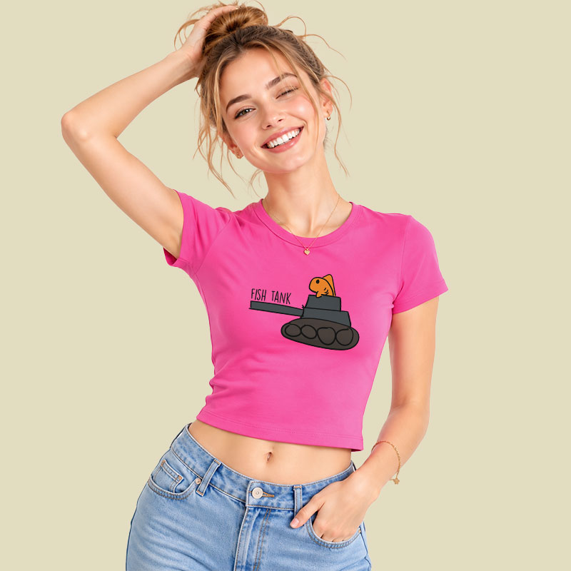 Fish Tank Geek Baby Tee