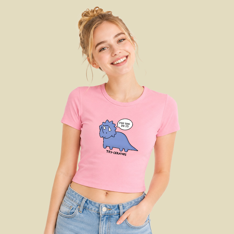 Try-ceratops Geek Baby Tee