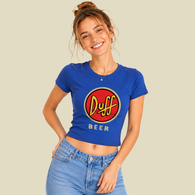 Duff Beer Geek Baby Tee