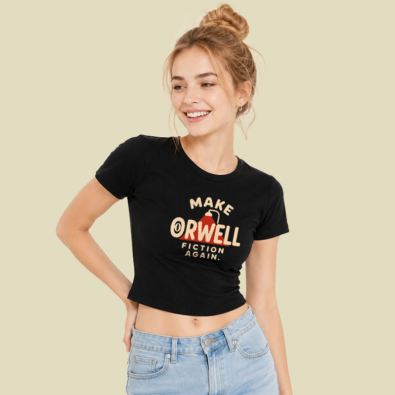 Make Orwell Fiction Again Geek Baby Tee