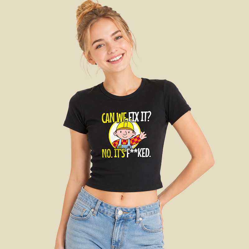 Can We Fix It Funny Geek Baby Tee