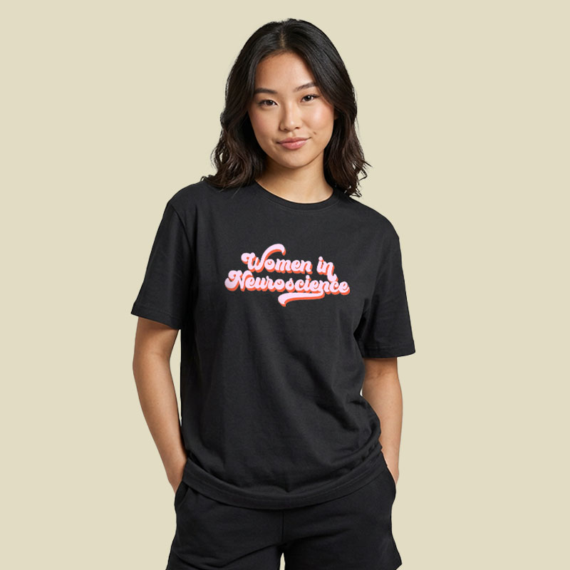 Women in STEM Neuroscience Playful T-Shirt
