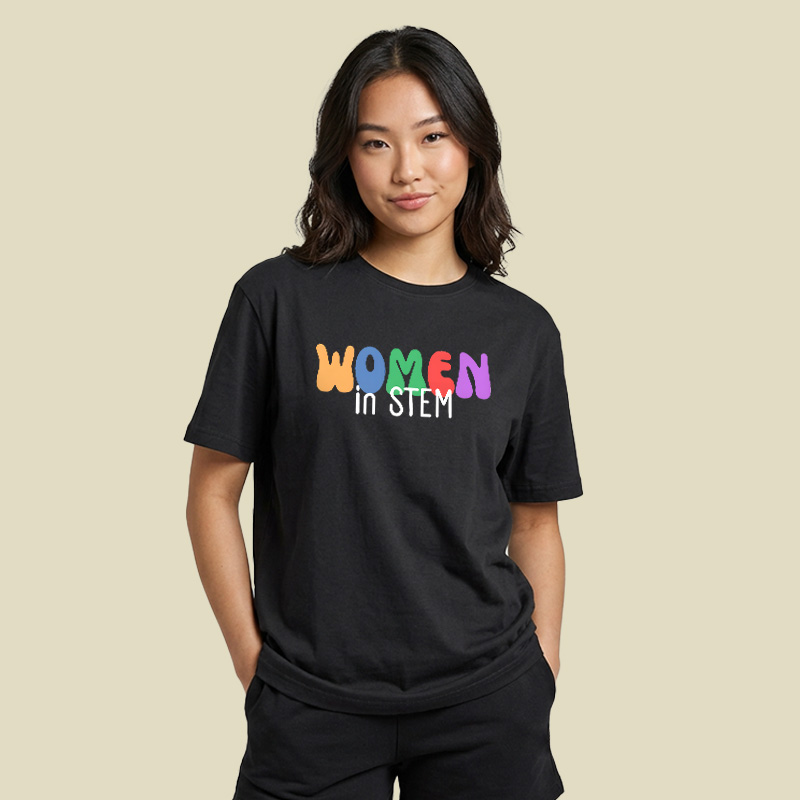 Women In STEM Female Scientist Girls In Science Playful T-Shirt