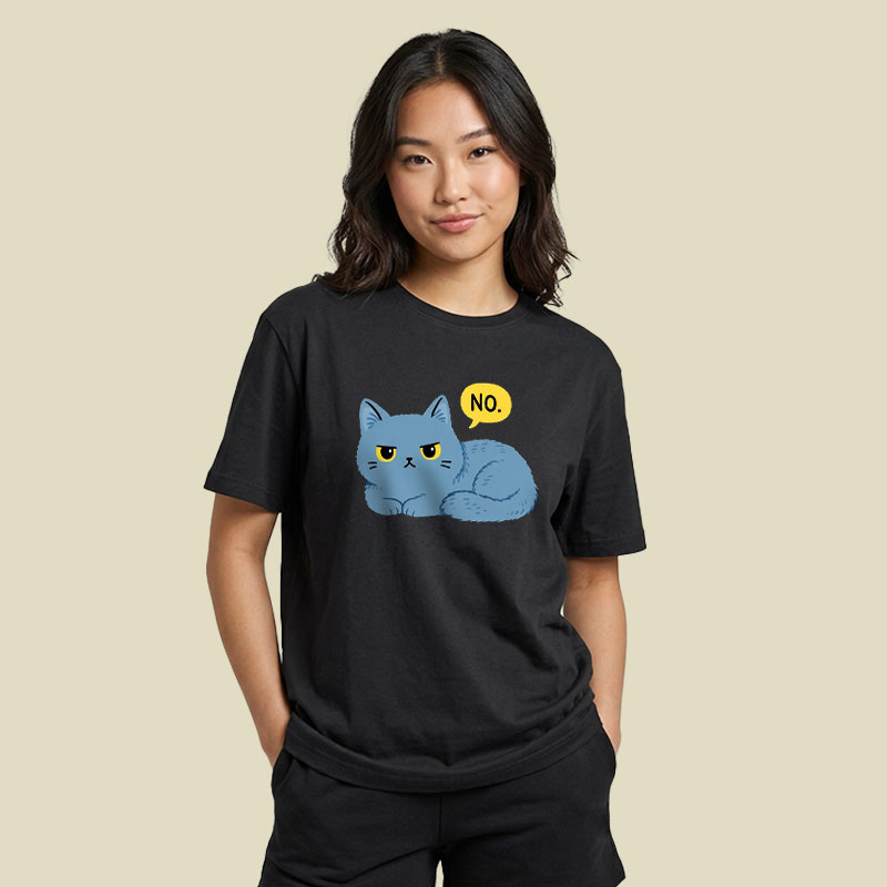 No Cat Playful T-Shirt