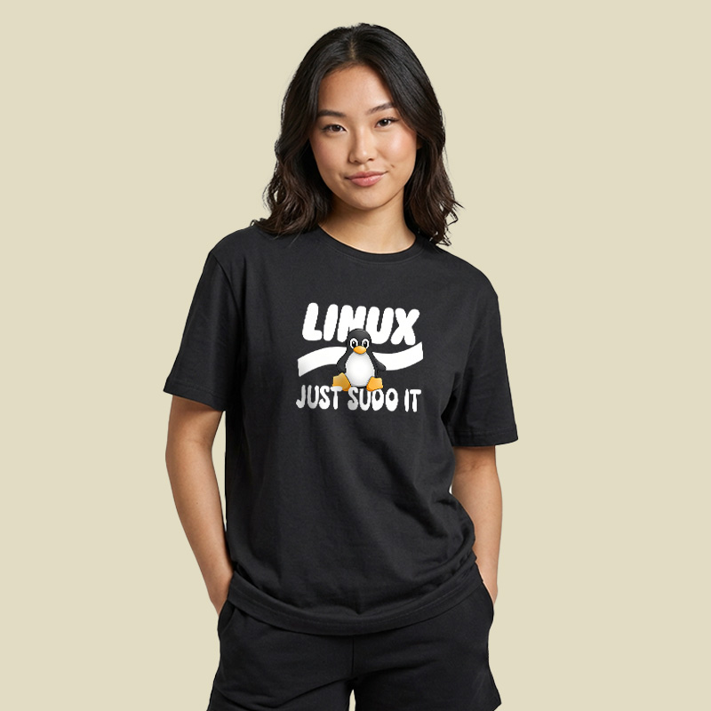 Linux Just Sudo It Playful T-Shirt