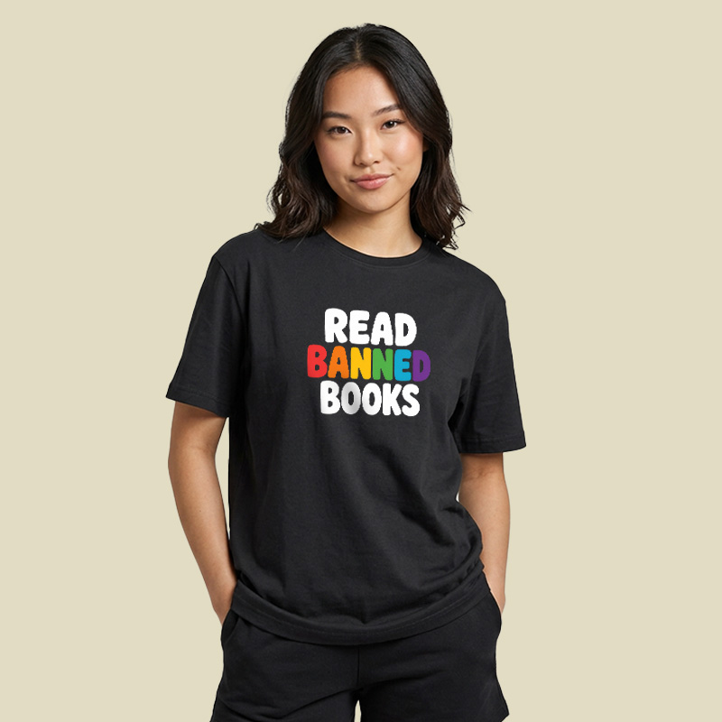 Read Banned Books Playful T-Shirt
