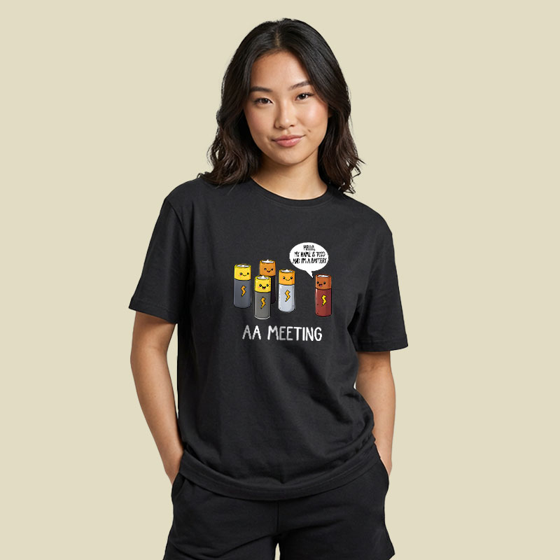 AA MEETING Playful T-Shirt