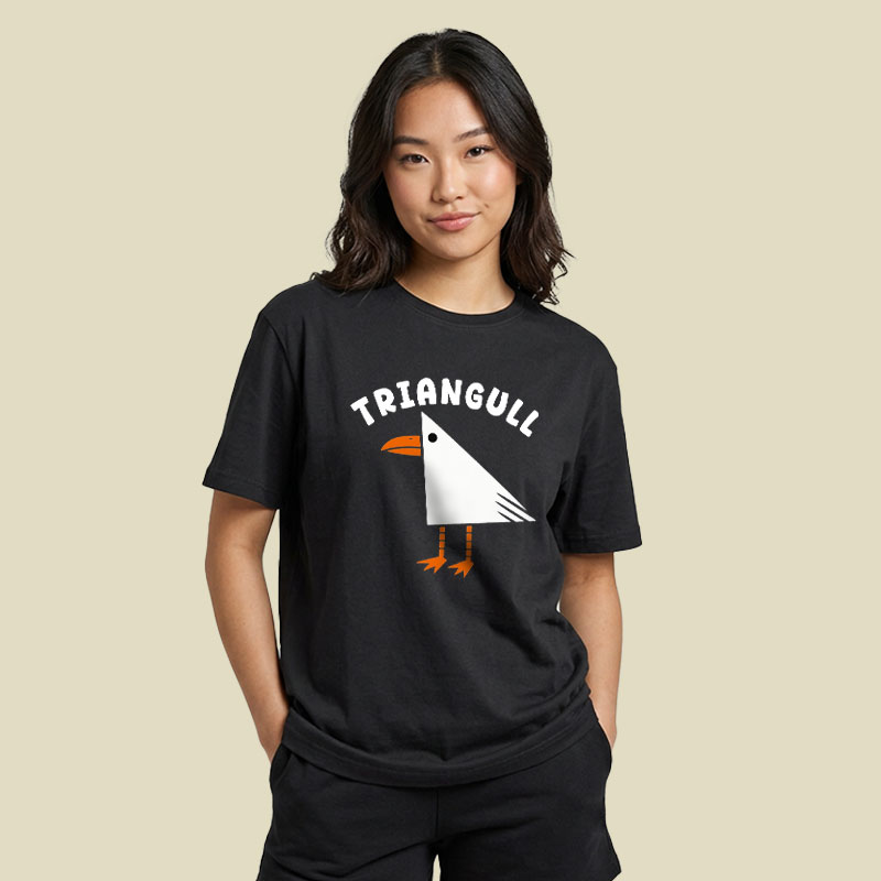 Triangull Funny Playful T-Shirt