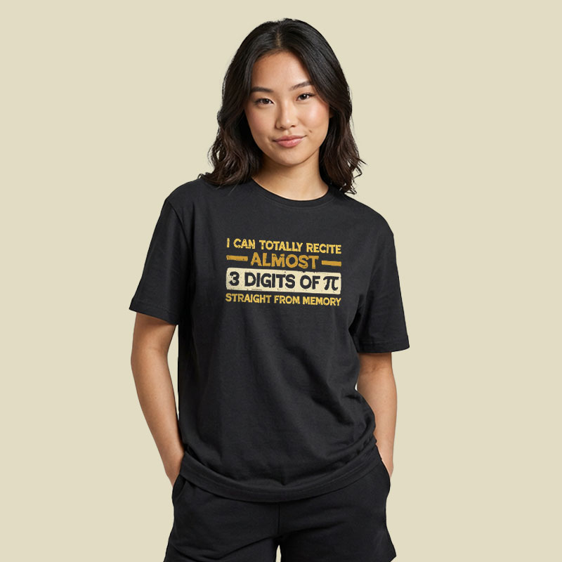 3 Digits Of Pi Playful T-Shirt