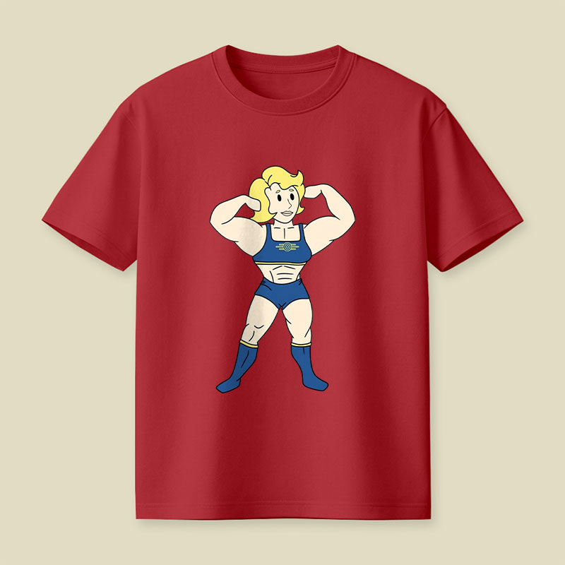 VG Muscle Woman Playful T-Shirt