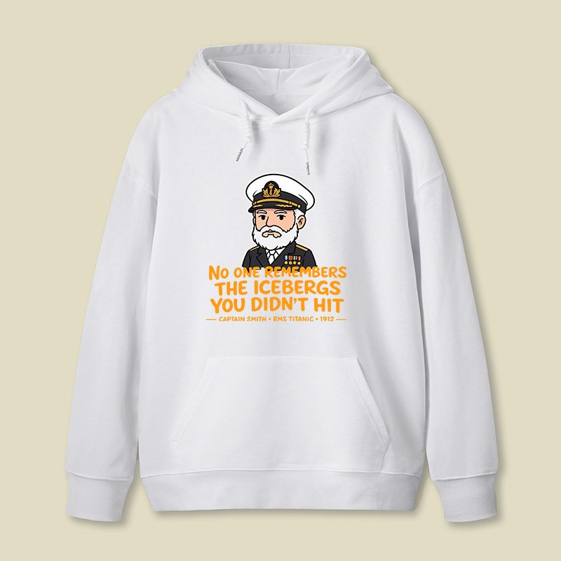 The Unseen Icebergs Geek Hoodie