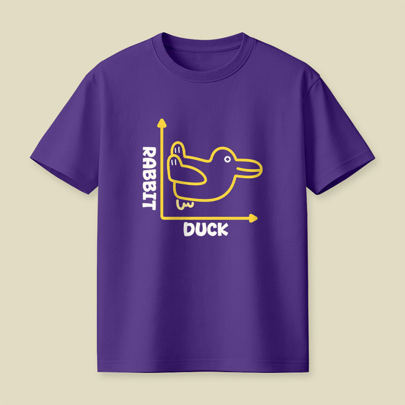 Rabbit or Duck Funny Playful T-Shirt