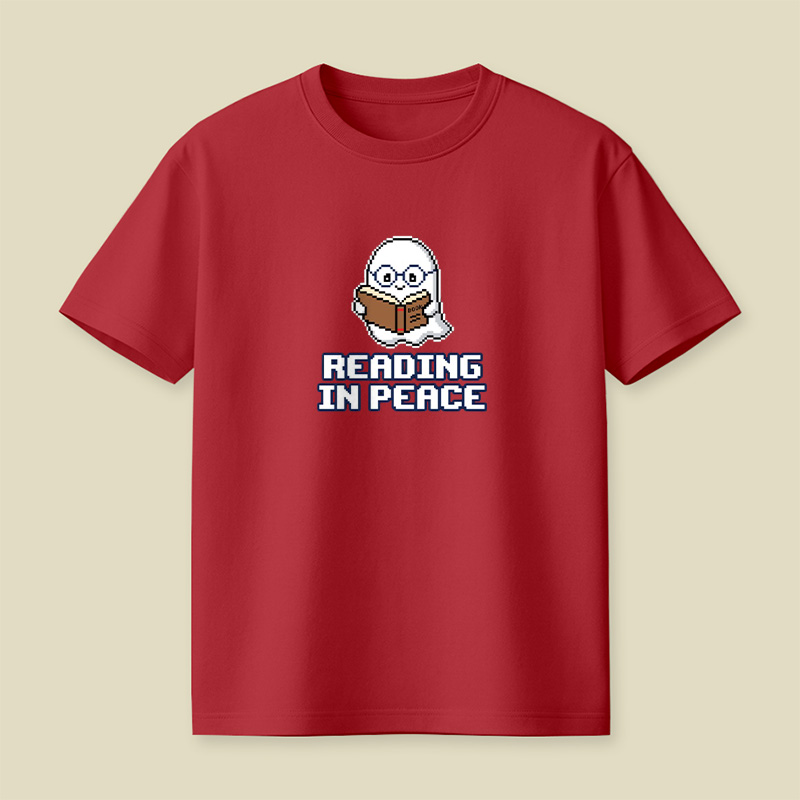 Reading Ghost In Peace Playful T-Shirt