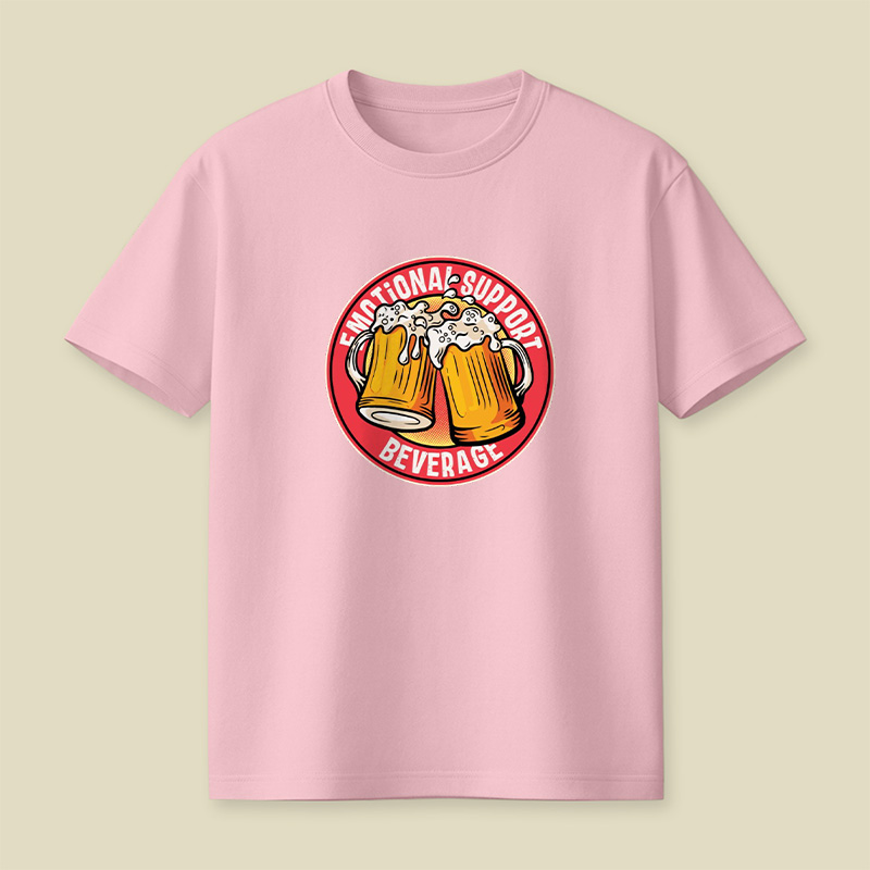 Emotional Support Beer Playful T-Shirt
