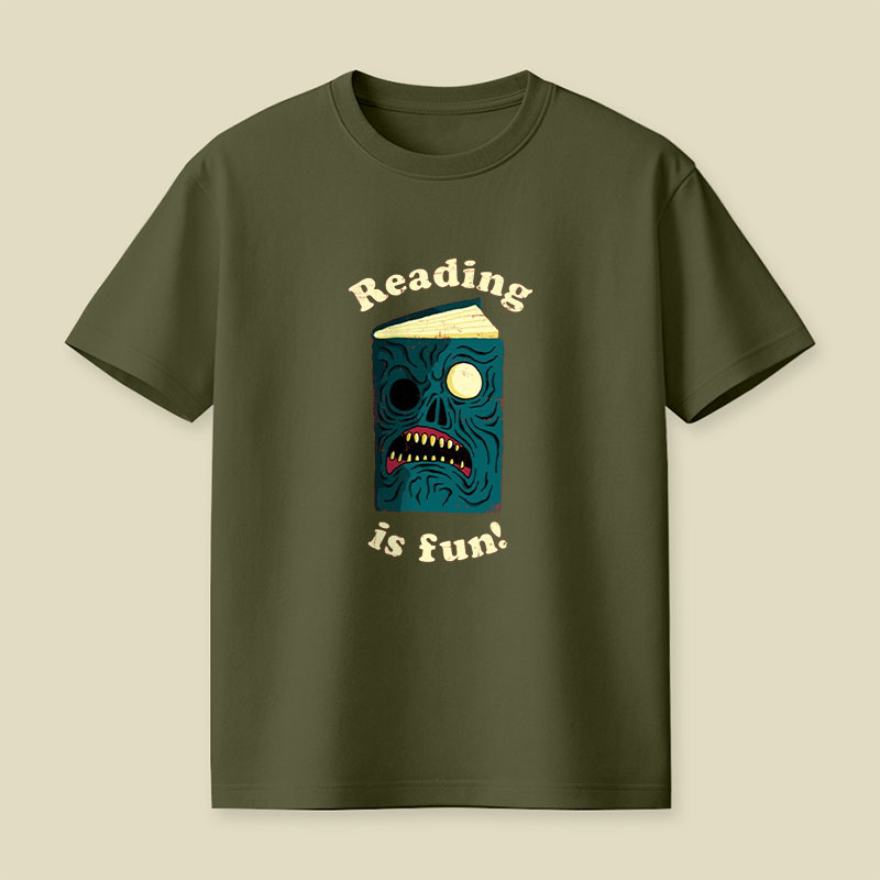 Reading Is Fun Playful T-Shirt