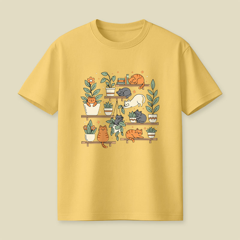 Kitten Garden Playful T-Shirt