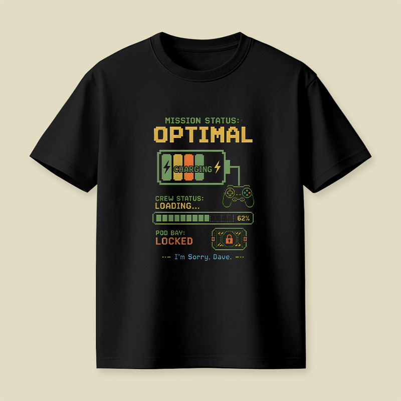 Mission Status Optimal Playful T-Shirt