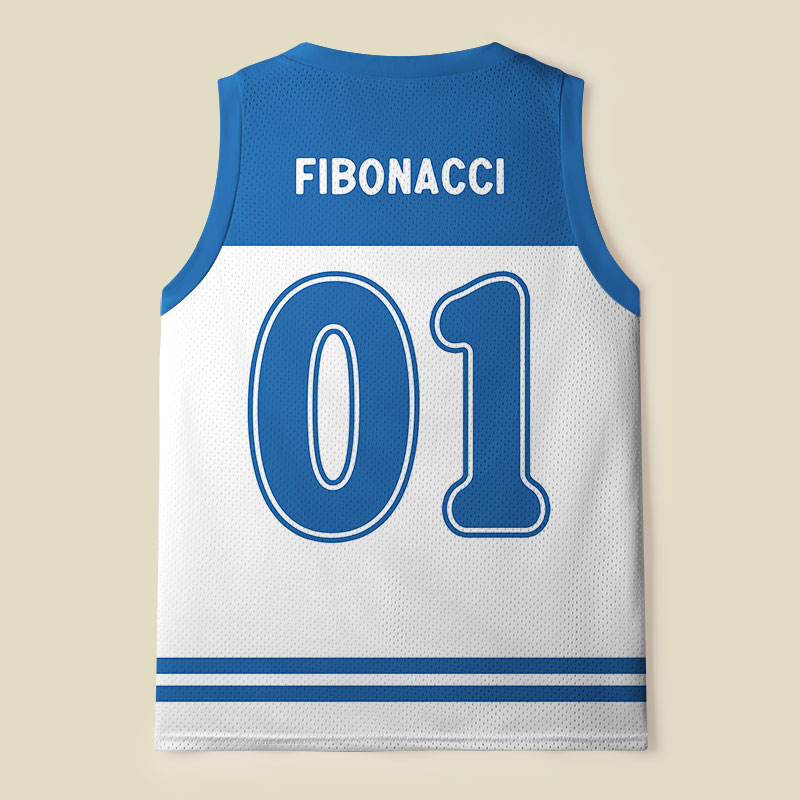 Fibonacci Funny Mesh Tank Top