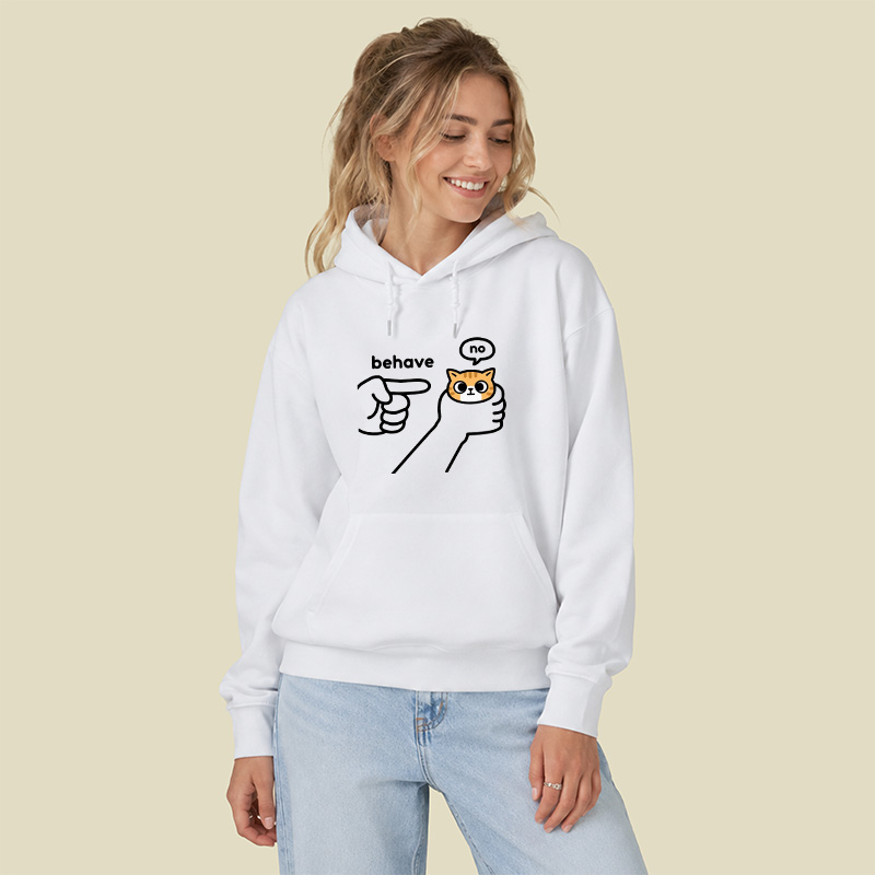 Behave Geek Hoodie