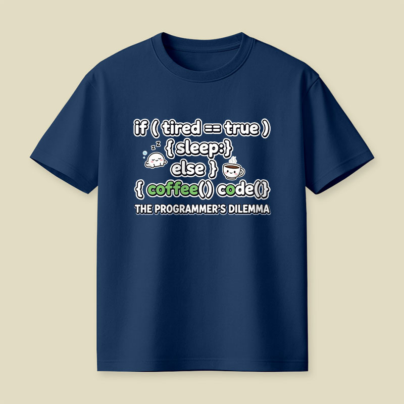 Coffee Code Playful T-Shirt