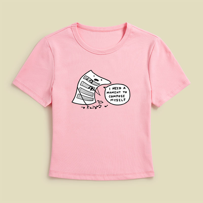 Compose Myself Geek Baby Tee