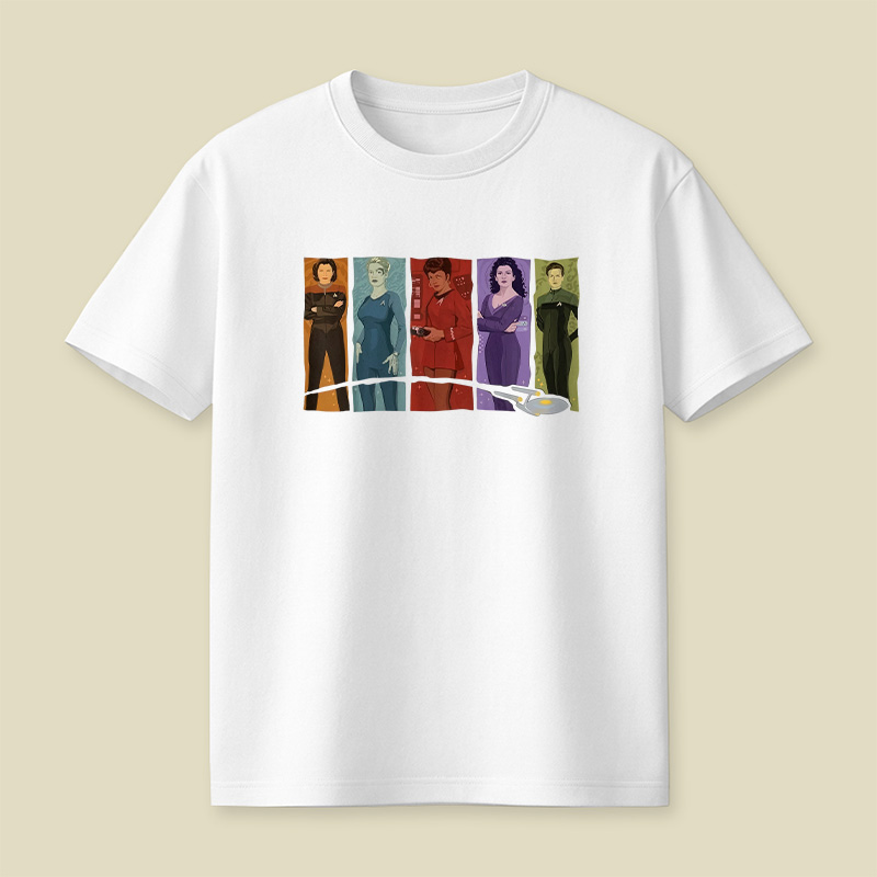 Legendary Space Heroines Playful T-Shirt