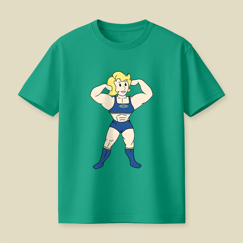 VG Muscle Woman Playful T-Shirt