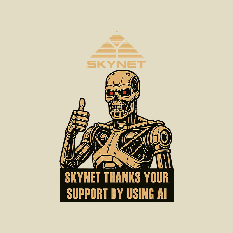 Skynet approves Playful T-Shirt