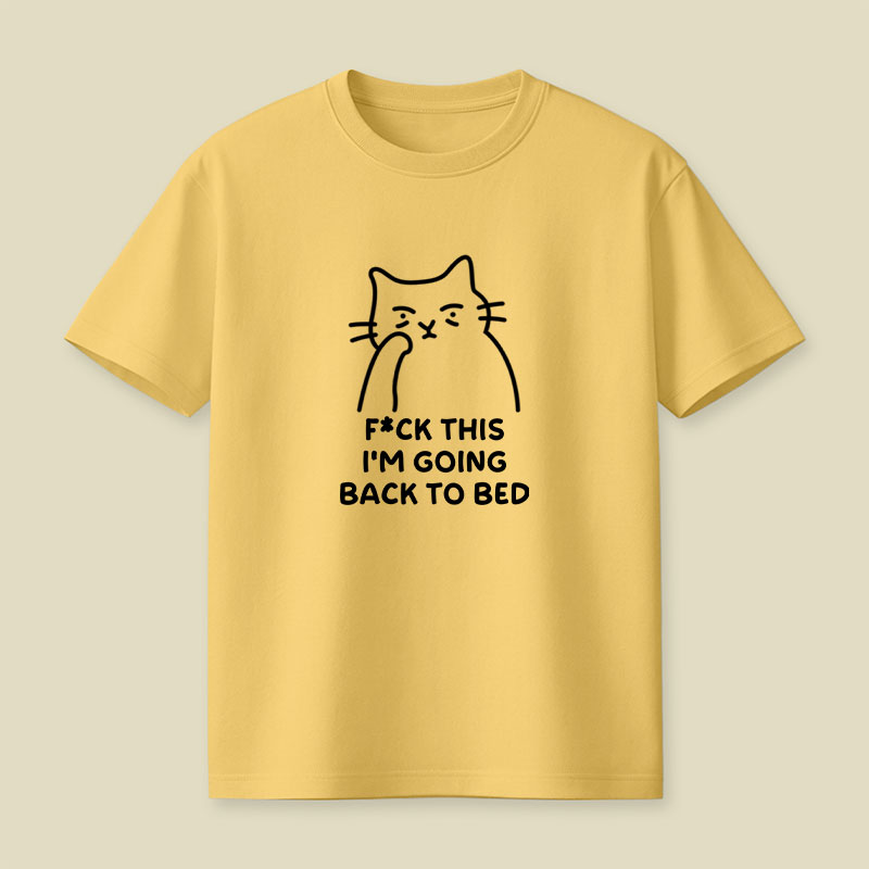 Im Going Back to Bed Playful T-Shirt