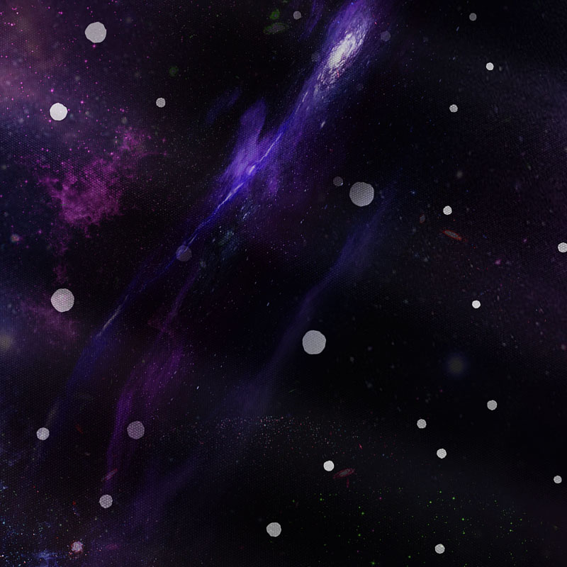 Beautiful Nebula Outer Space Playful Maxi Dress