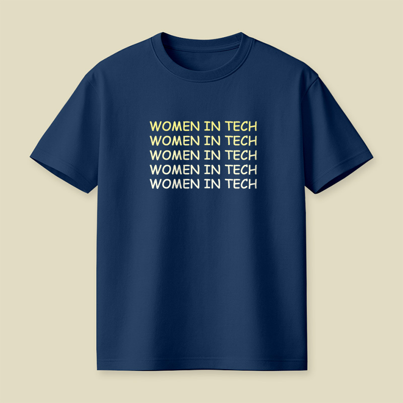 Women In Tech Playful T-Shirt