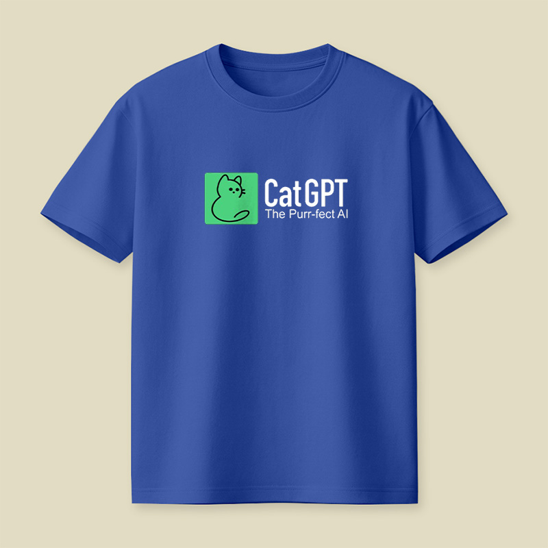 Catgpt The Purr-Fect Ai Playful T-Shirt