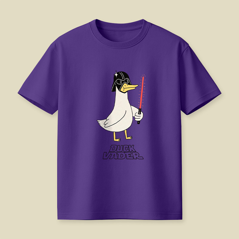 Galactic Duck Character Playful T-Shirt