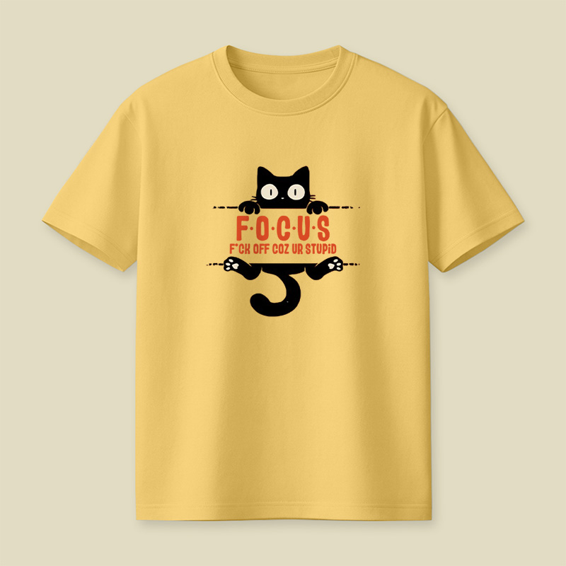 Focus Cat Playful T-Shirt