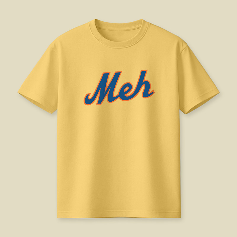 Meh Attitude Playful T-Shirt