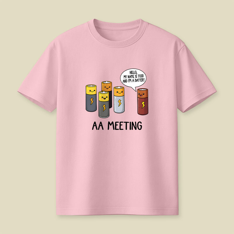 AA MEETING Playful T-Shirt