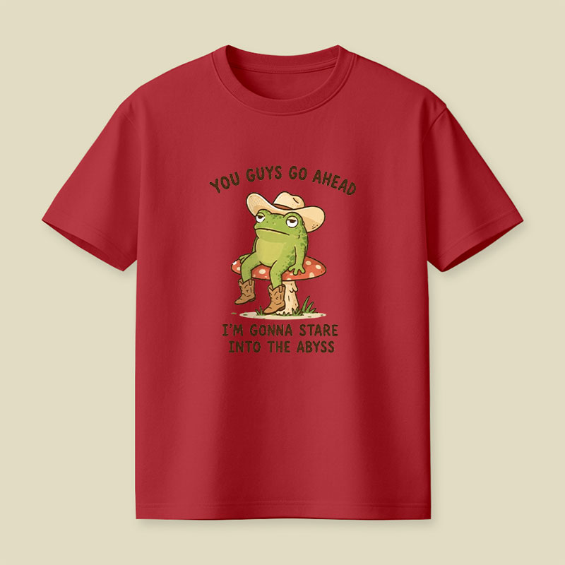 Im Gonna Stare Into The Abyss Playful T-Shirt