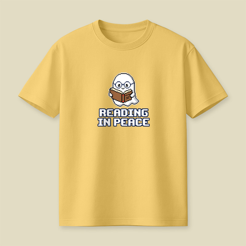 Reading Ghost In Peace Playful T-Shirt