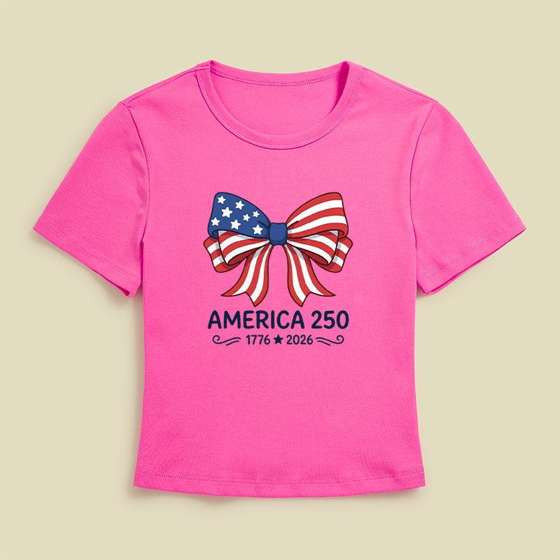 America 250 Patriotic Geek Baby Tee