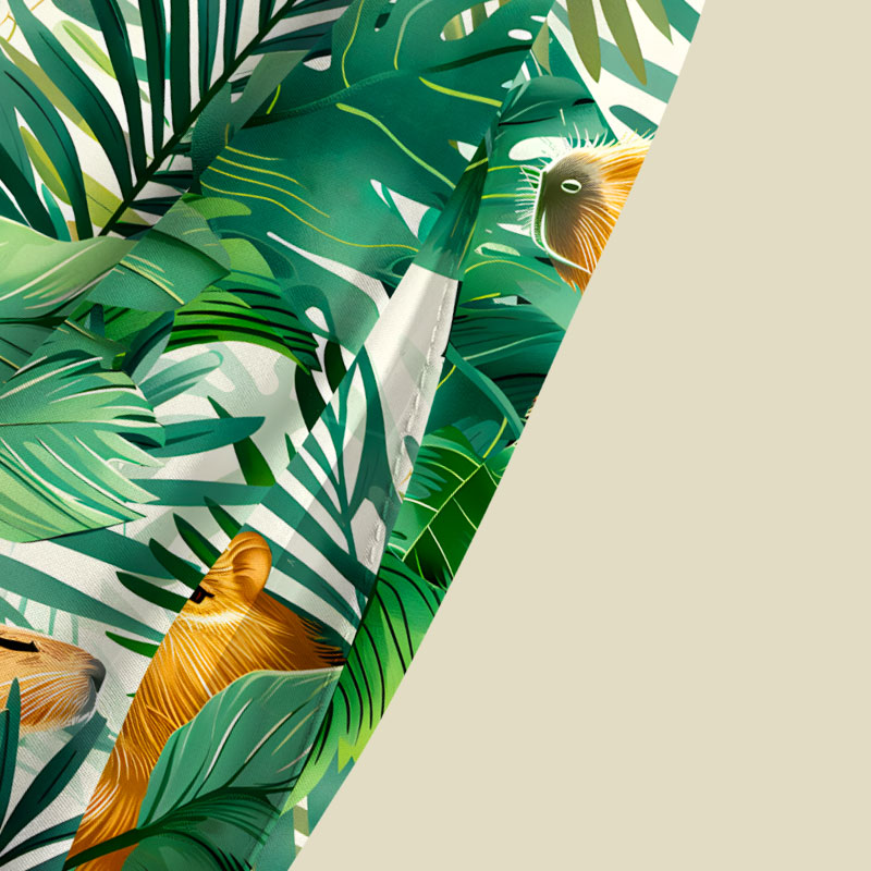 Hawaii Capybara Playful Maxi Dress