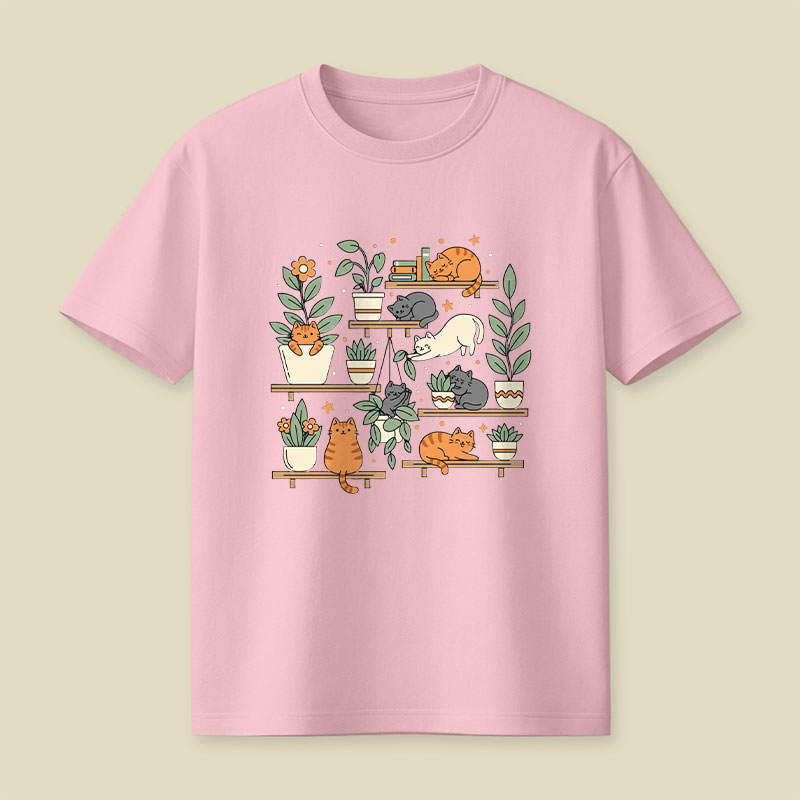 Kitten Garden Playful T-Shirt