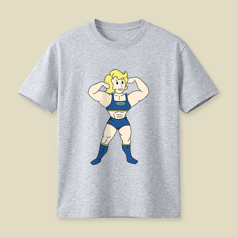 VG Muscle Woman Playful T-Shirt