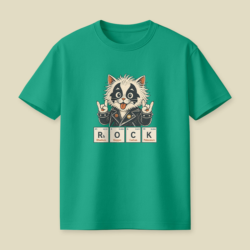 Rock Cat Playful T-Shirt