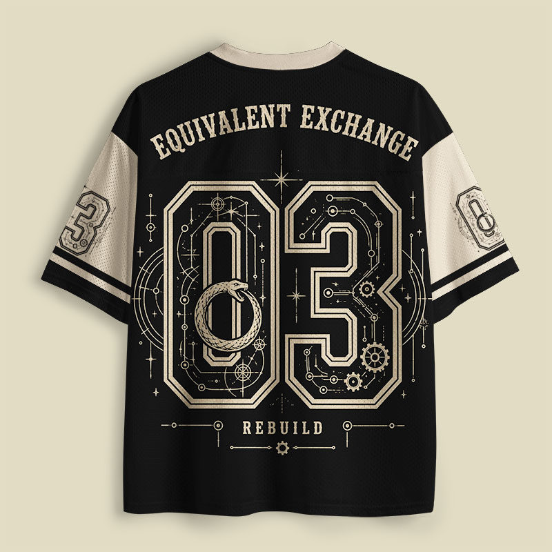 Alchemist Vintage Anime Playful Mesh Jersey