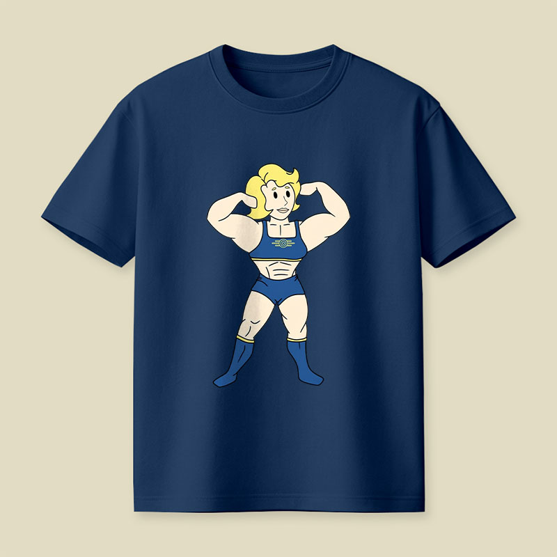 VG Muscle Woman Playful T-Shirt