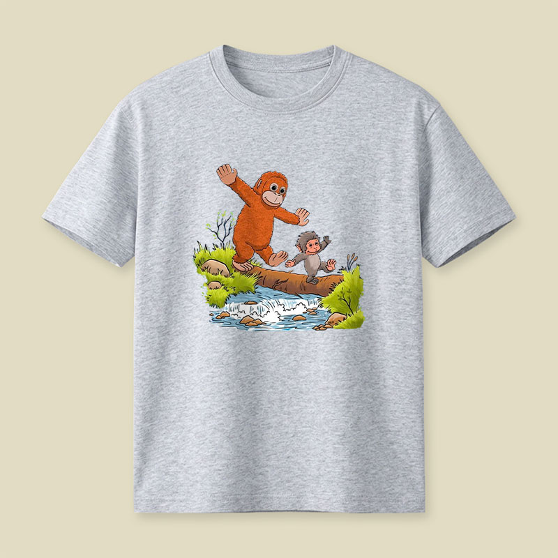 Punch Monkey play Playful T-Shirt
