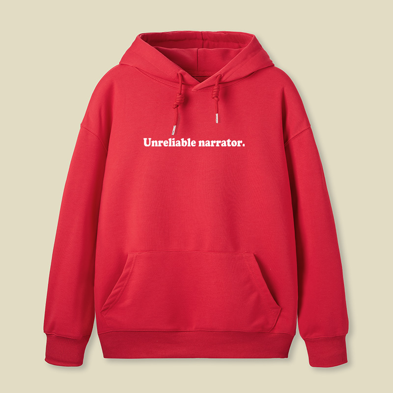 Unreliable Narrator Geek Hoodie