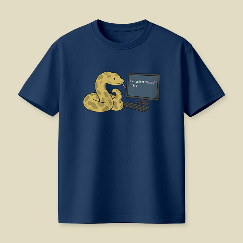 Python Learns Playful T-Shirt