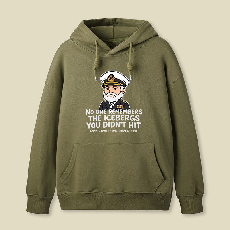 The Unseen Icebergs Geek Hoodie